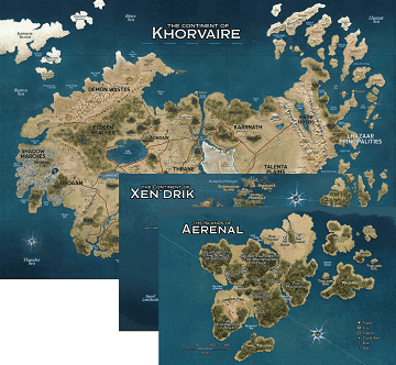 D&D Map Set Ebberon Nations for Khorvaire image 0